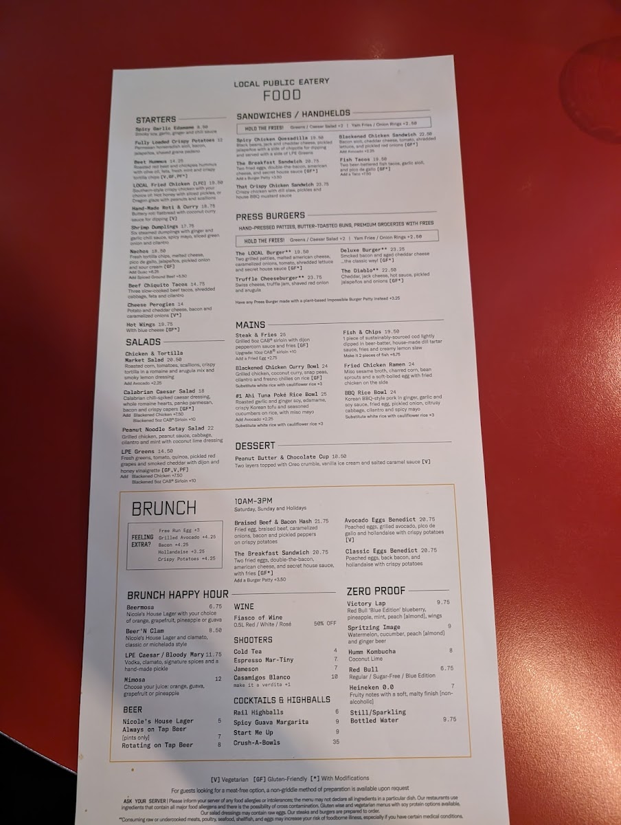 LOCAL Public Eatery Terry Ave Menu - Image 5