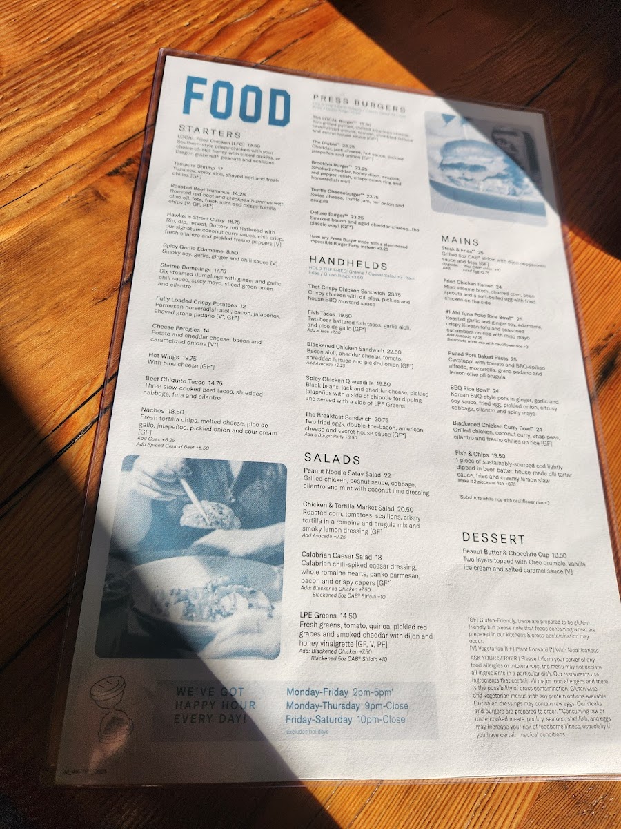 LOCAL Public Eatery Terry Ave Menu - Image 6